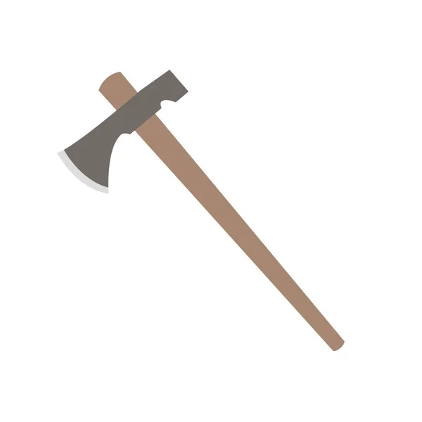 Tomahawk Flat Design Vector Illustration — ストックベクタ