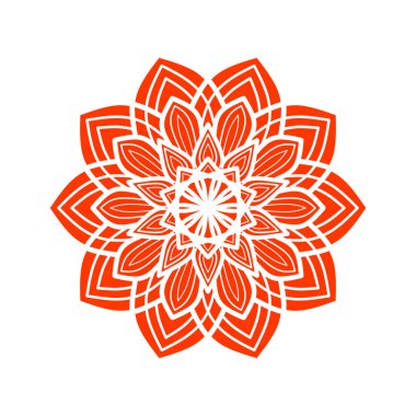 Süslü, yuvarlak mandala desenleri. Tebrik kartları, davetiye, dövme şablonu, iş stili, kartlar için yuvarlak arka planlar. Vektör illüstrasyonu