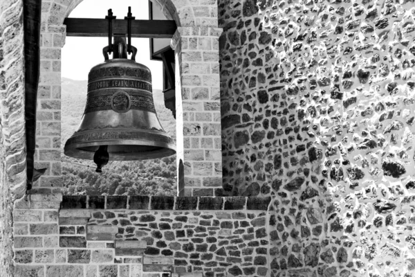 教会の鐘 bw — ストック写真