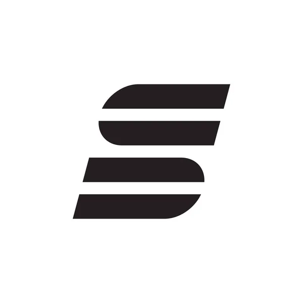Abstract Letter Logo Design Vector — Stock Vector