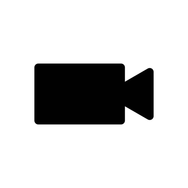 Video Icon Sign Symbol Design Vector Illustration — Vettoriale Stock