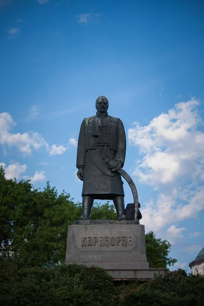 Памятник Караджордже Белграде — стоковое фото