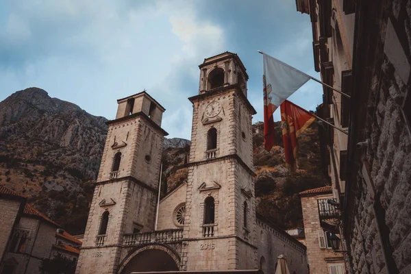 Cathédrale Catholique Romaine Saint Tryphon Kotor Monténégro — Photo