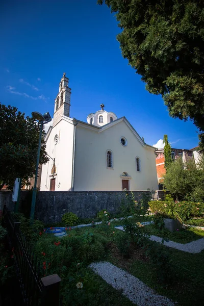 Djenovici Montenegro Igreja Saint Spyridon Thaumaturge — Fotografia de Stock