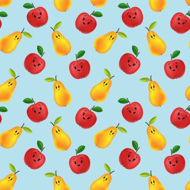 Armut ve elma aromalı, kusursuz desenli..