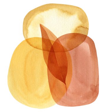 Abstract art stains, flora. Decoration brush texture. Modern print set, poster and card. High quality illustration