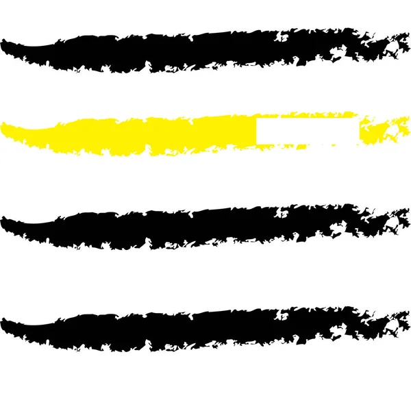 Altçizgiler beyaz arkaplana el çizimi