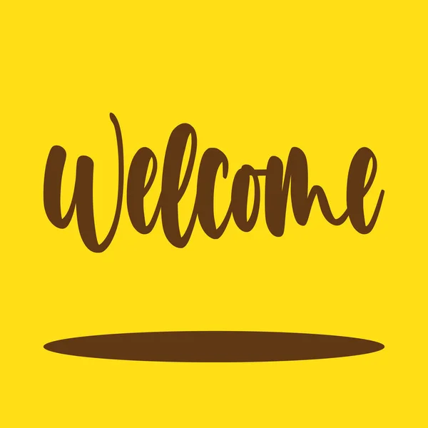 Hoşgeldiniz 3B efekt sözcüğü çizildi 