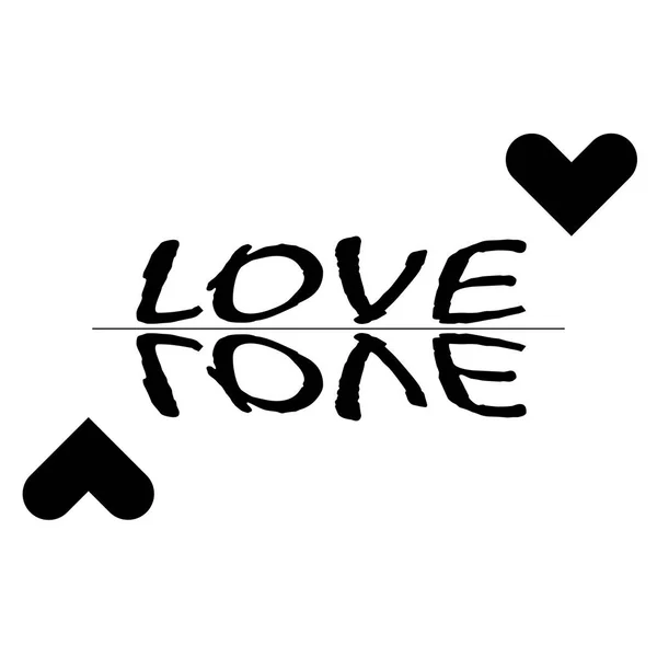 Aşk, beyaz arkaplanda yapılan 3D tasarım elini yansıtır