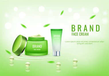 ürün reklamı güzellik kozmetik krem modeli