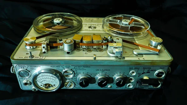Tape Player Vintage Reel Reel Player Recorder — Foto de Stock