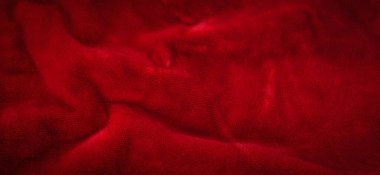 Kırmızı bez dalga arkaplan dokusu.