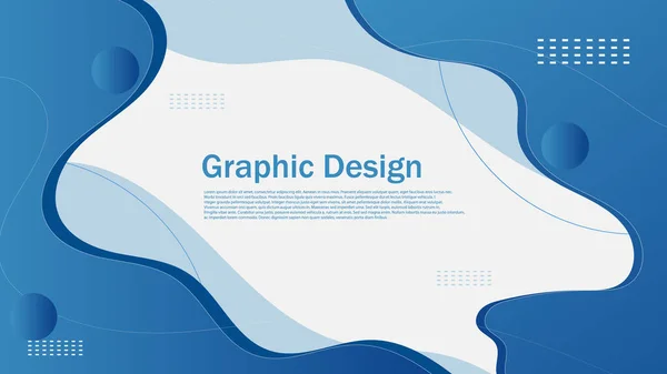 Abstract Simple Gradient Curve Smooth Minimal Blue Wave White Background — Archivo Imágenes Vectoriales