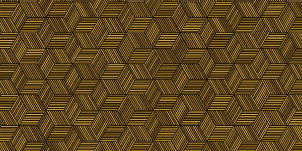 Motif Géométrique Avec Lignes Rayures Forme Polygonale Couleur Marron Fond — Image vectorielle