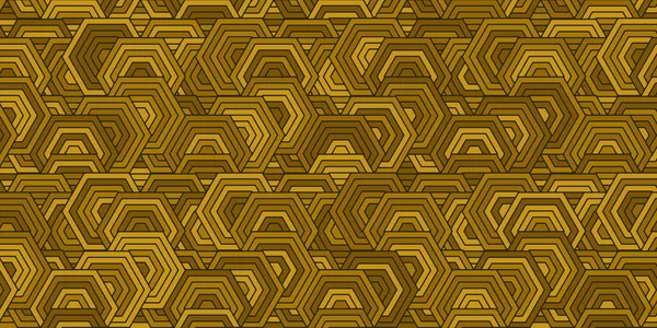 Геометрический Узор Полосами Линий Полигональной Формой Коричневого Цвета Деревянный Фоновый — стоковый вектор