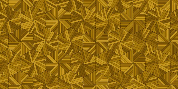 Motif Géométrique Avec Lignes Rayures Forme Polygonale Couleur Marron Fond — Image vectorielle