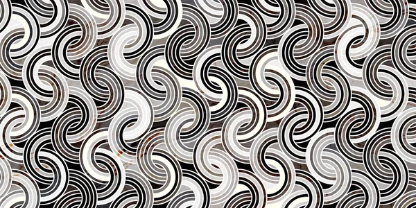Geometrisches Muster Luxus Grauen Hintergrund Mit Kreis Überlappend Und Marmor — Stockvektor