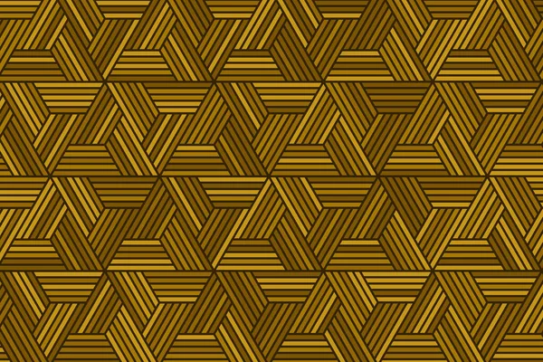 Абстрактний Золотий Геометричний Безшовний Візерунок Сучасний — стоковий вектор