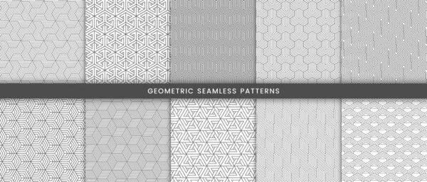 Геометрический узор с линиями полос многоугольной формы