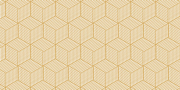 Геометрический узор с волнистыми полосами в форме шестиугольника