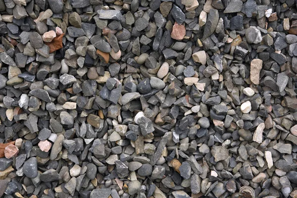 Fondo Texturizado Piedras Trituradas Forma Asimétrica — Foto de Stock