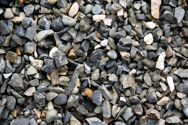 Fondo Texturizado Piedras Trituradas Forma Asimétrica — Foto de Stock