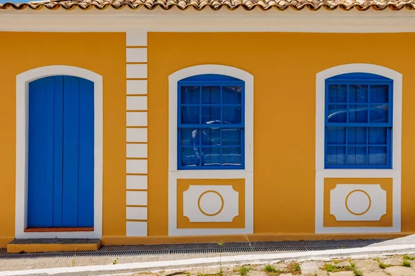 Stycznia 2022 Florianopolis Brazylia Stara Wieś Kolorowymi Domami Ribeirao Ilha — Zdjęcie stockowe