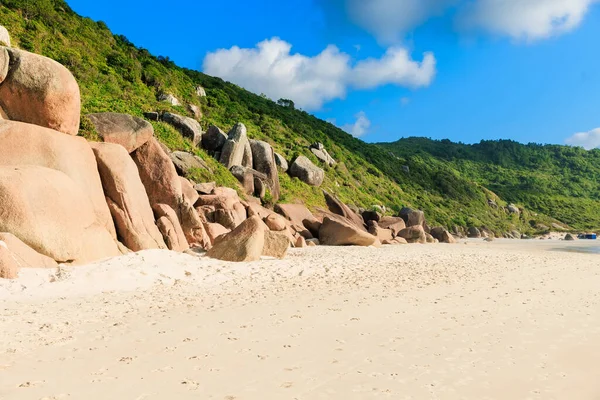Beach Amazing Rocks Ocean Waves Holiday Banner Brazil — Foto de Stock
