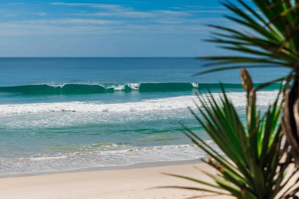 Holiday Beach Blue Ocean Perfect Wave Brazil Morro Das Pedras — Stockfoto