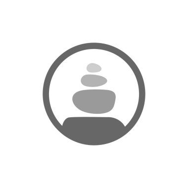 Zen Stone Spa ve Masaj Logosu Tasarımı