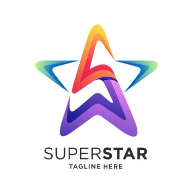 Letter S Star Logo