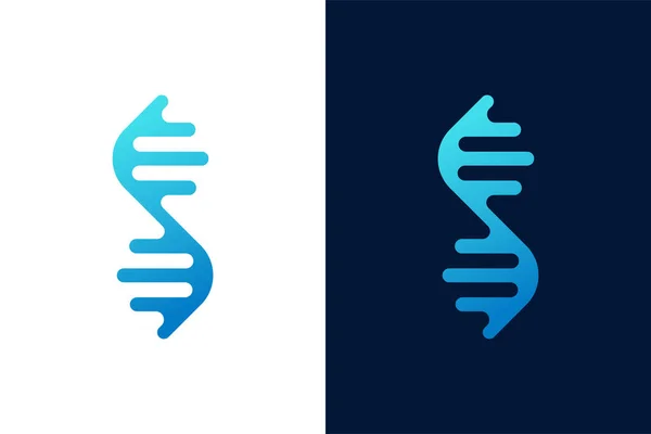 Mall För Dna Ikon — Stock vektor