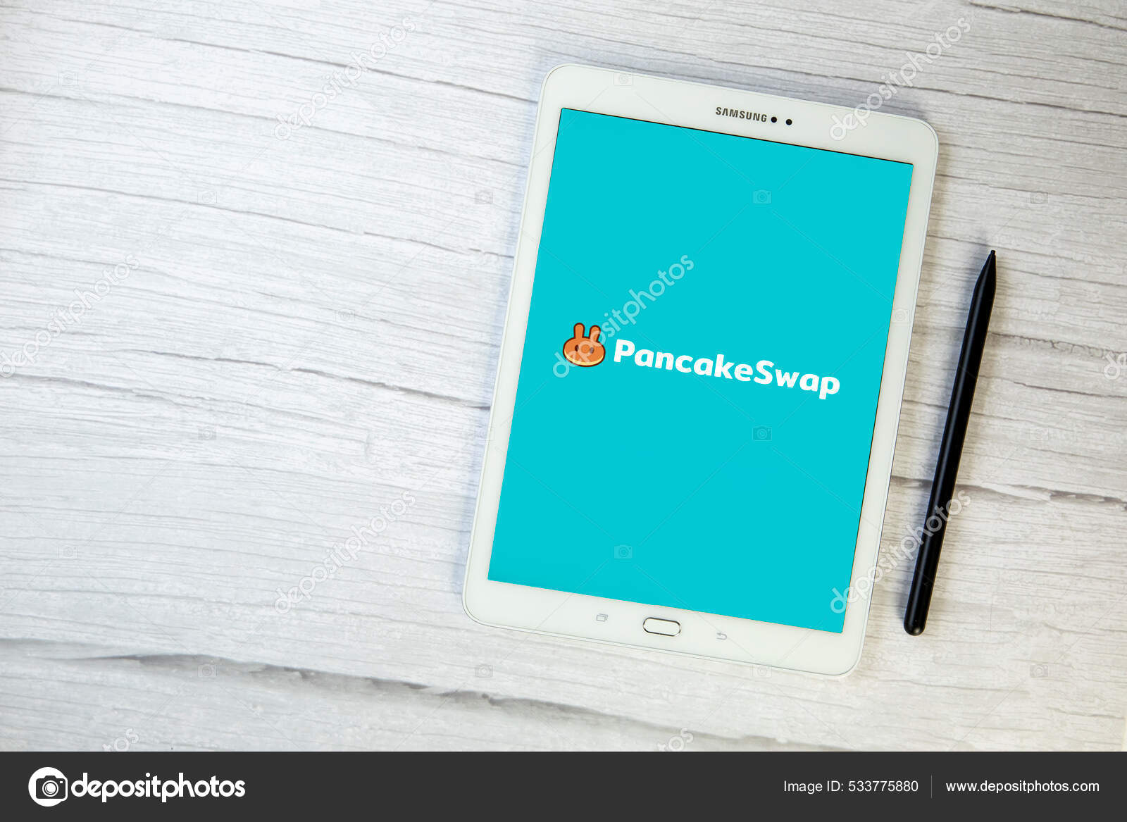 Schematic of concentrated liquidity band with BNB and CAKE price ranges highlighted