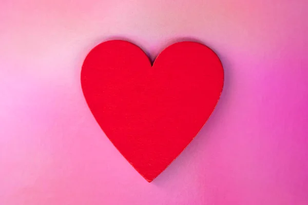 Alla Hjärtans Dag Bakgrund Rosa Och Röda Hjärtan Pastell Lila — Stockfoto