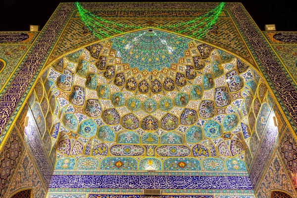 Dubaï Eau Mosquée Iranienne Mosquée Imam Hussein Dubaï Façade Toit — Photo