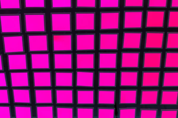 Pink Neon Vibrant Square Tiles Modern Background — Stock Photo, Image