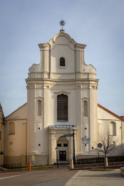 Minsk Bielorrússia Igreja Ortodoxa Espírito Santo Antigo Mosteiro Basiliano Cidade — Fotografia de Stock