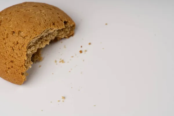 白を基調としたクッキーとパン粉. — ストック写真