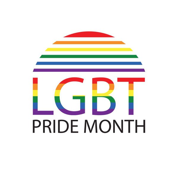 LGBT Pride Month.Lesbian Gay Bisexual Transgender. Rainbow LGBT