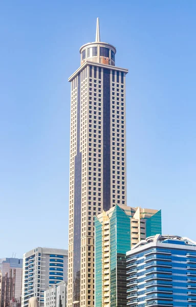 Dubai Verenigde Arabische Emiraten 2021 Moderne Gebouwen Beroemde Bezienswaardigheden Langs — Stockfoto