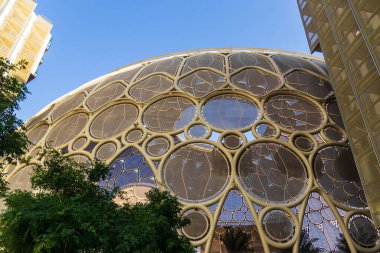 Dubai, BAE - 10.15.2021 EXPO 2020 Al Wasl kubbesi