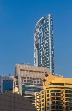 Dubai, BAE - 10.26.2021 Dubai Marina Modern Binaları