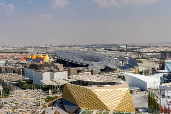 Ντουμπάι Ηνωμένα Αραβικά Εμιράτα 2021 Άποψη Του Περιπτέρου Αειφορίας Στην — Φωτογραφία Αρχείου