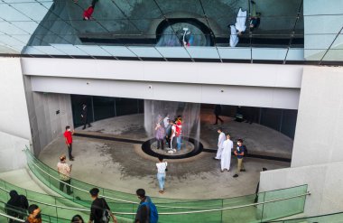 Dubai, BAE - EXPO 2020 'nin 10.30.2021 Opportunity bölgesi. Suudi Arabistan pavyonu.