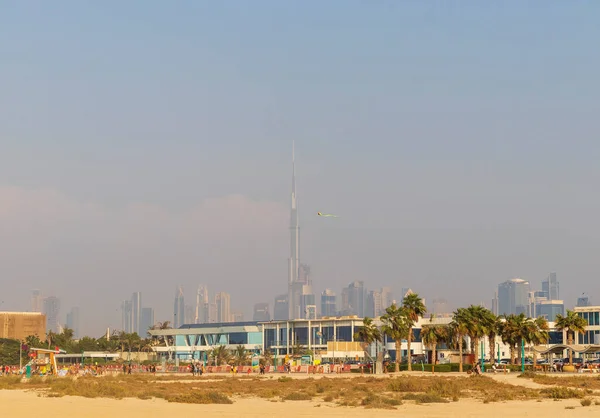 Dubai Bae 2021 Uçurtma Plajı Olarak Bilinen Yer — Stok fotoğraf
