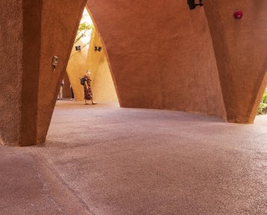 Dubai, BAE - 11.18.2021 - EXPO 20.Avusturya 'nın Opportunity ilçesi