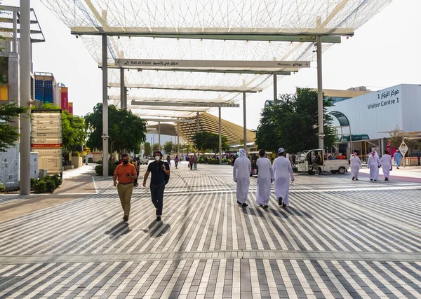 Dubai, BAE - 11.18.2021 ExPO 2020 'nin Fırsat Bölgesi.