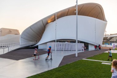 Dubai, BAE - 11.18.2021 ExPO 2020.Lüksemburg Opportunity Bölgesi