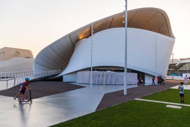 Dubai, BAE - 11.18.2021 ExPO 2020.Lüksemburg Opportunity Bölgesi