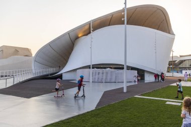 Dubai, BAE - 11.18.2021 ExPO 2020.Lüksemburg Opportunity Bölgesi